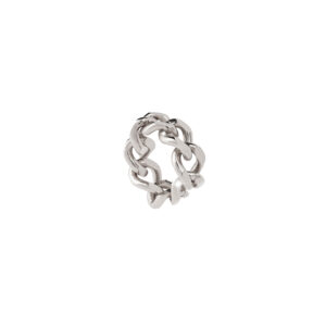 Anillo de oro blanco modelo Groumette