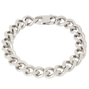 Pulsera de oro blanco modelo Groumette
