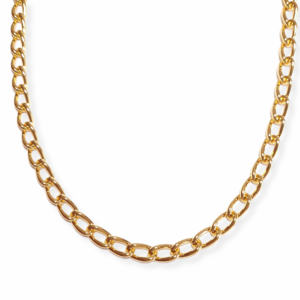 Collar largo de oro modelo Groumette