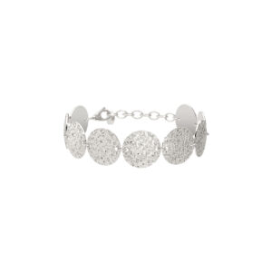 Pulsera de oro blanco modelo R-Zero