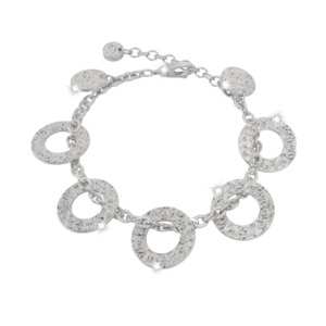 Pulsera de oro blanco modelo R-Zero