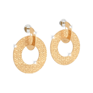 Aros de oro Redondos modelo R-Zero
