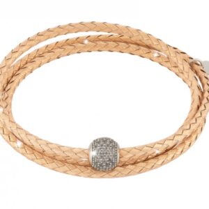 Pulsera de oro rosado y cristales modelo Balloon