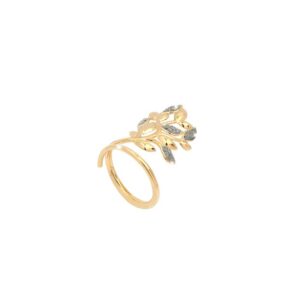 Anillo de oro y diamantes modelo Jolie Nature