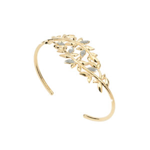 Pulsera de oro y diamantes modelo Jolie Nature