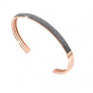 Pulsera de oro rosado y diamantes Ajustable modelo Jolie