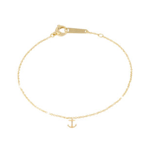 Pulsera de oro – Ancla